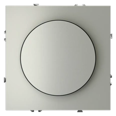 Изображение Светорегулятор встраиваемый VOLTUM S70 поворотно-нажимной 600 Вт (сталь)