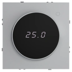 Изображение Терморегулятор электронный VOLTUM S70 с индикацией и датчиком для теплого пола (серый)